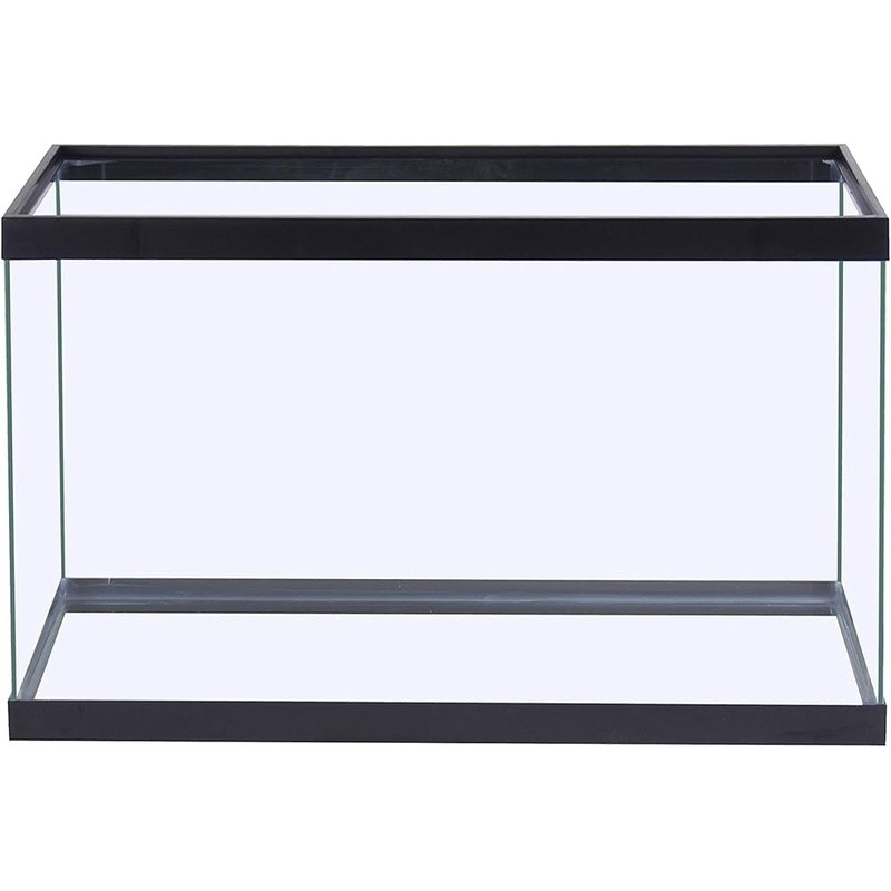 Rectangular Glass Aquarium Tank Freshwater Fish Easy Customization Accessories
