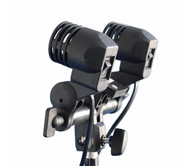 Flash Light Stand Swivel Mount with Umbrella holder DOUBLE AC