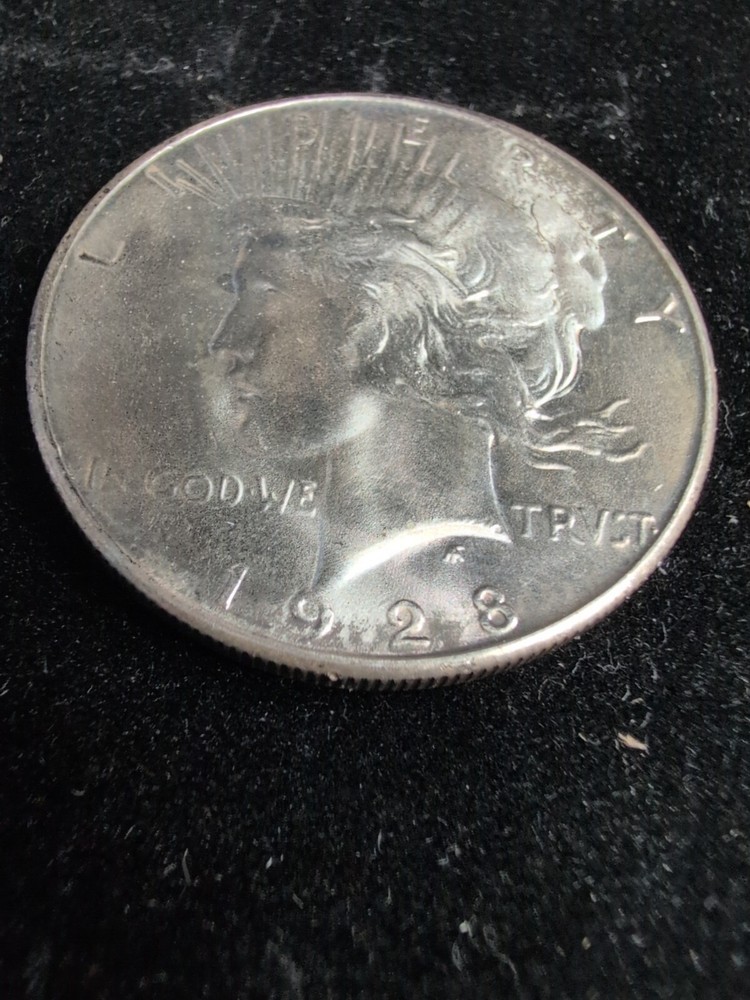 1928-S $1 Peace Dollar Uncirculated