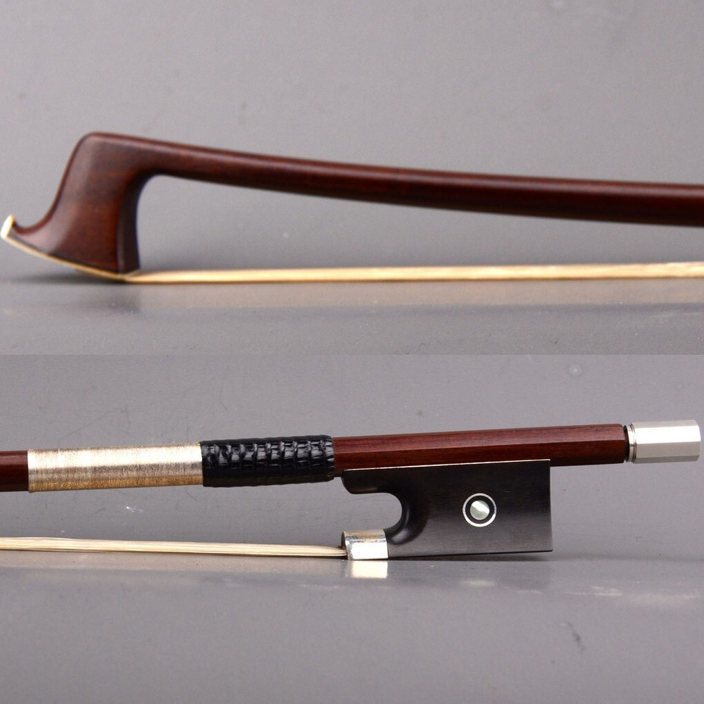 Master E.SARTORY Copy Pernambuco Violin Bow 4/4 Silver Parisian Frog Antique