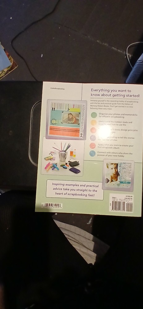 Scrapbook Fundamentals - getting Started - Photo Crafts Memory Makers Book