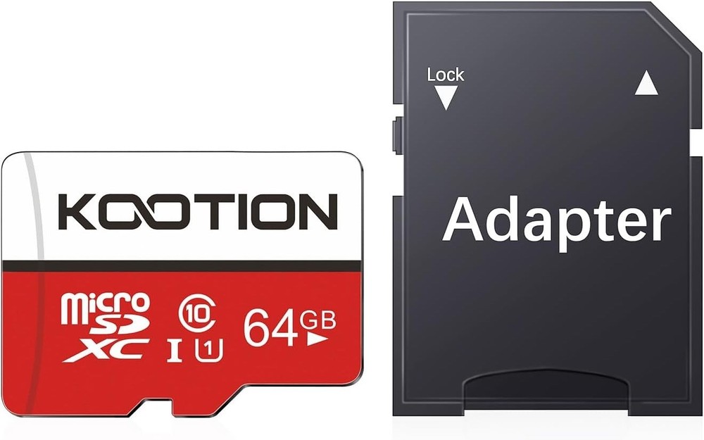 64GB Micro SDXC Memory Card with 90MB/s Speed - Versatile Compatibility