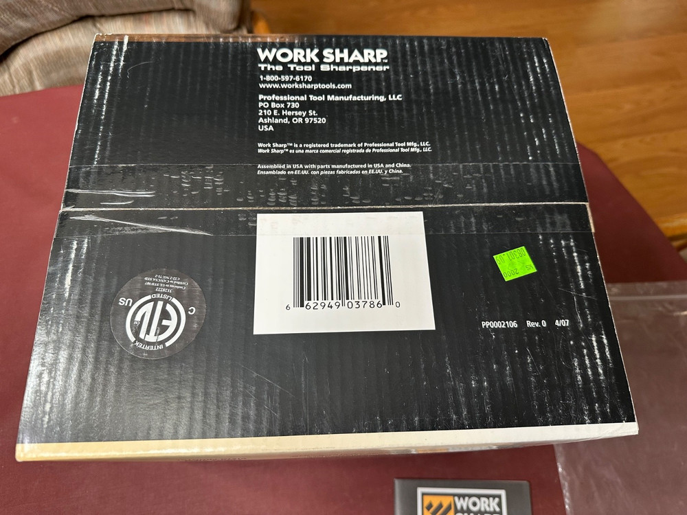 Work Sharp The Tool Sharpener WS2000, With Large 30 Page Step By Step Tool Guide