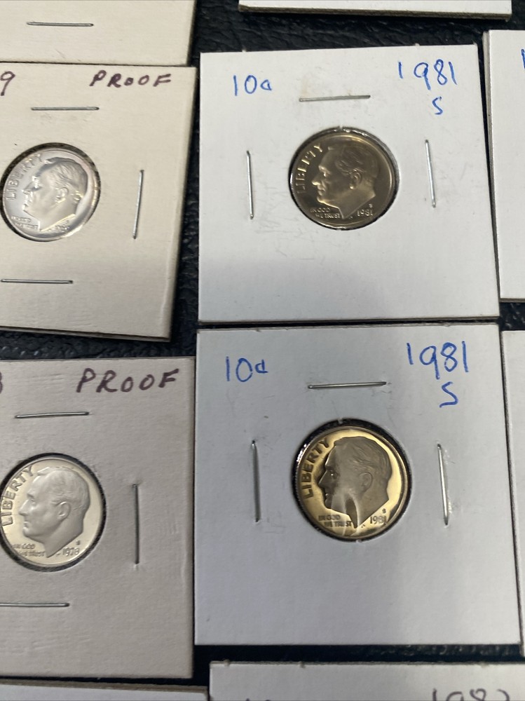 26 Copper Nickel Proof Roosevelt Dimes