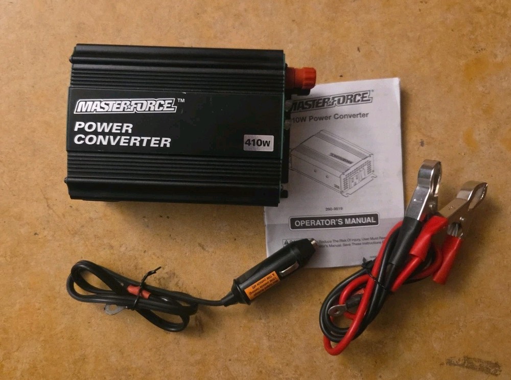 MasterForce 410 Watt Power Converter 260-9519 Never Used