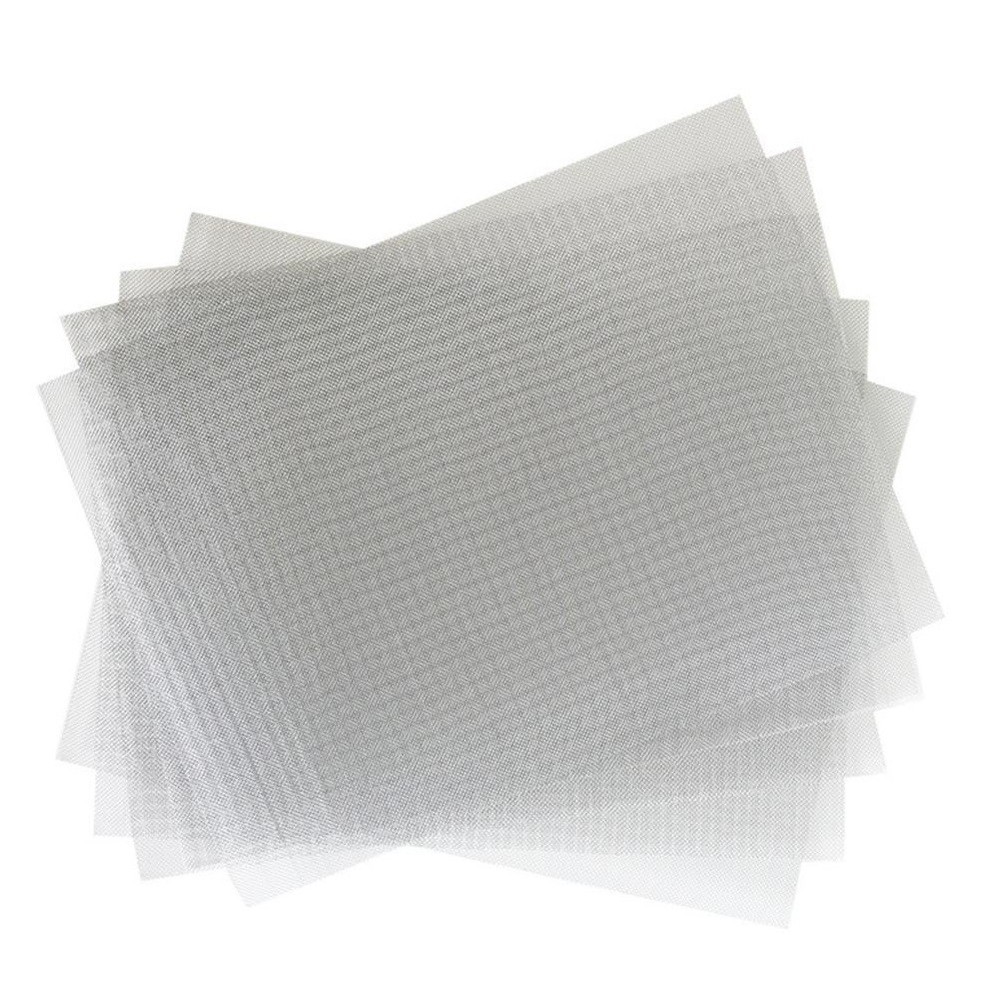 Druable Mesh Net Bumper Easy To Install Crack Plastic Repairing Silver
