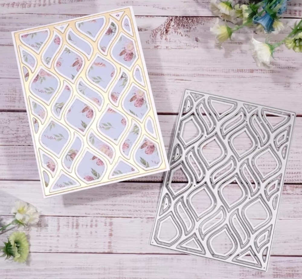 Rectangular Frame Metal Die Cuts,Rectangle Frame Wedding Cutting Dies Cut Ste...