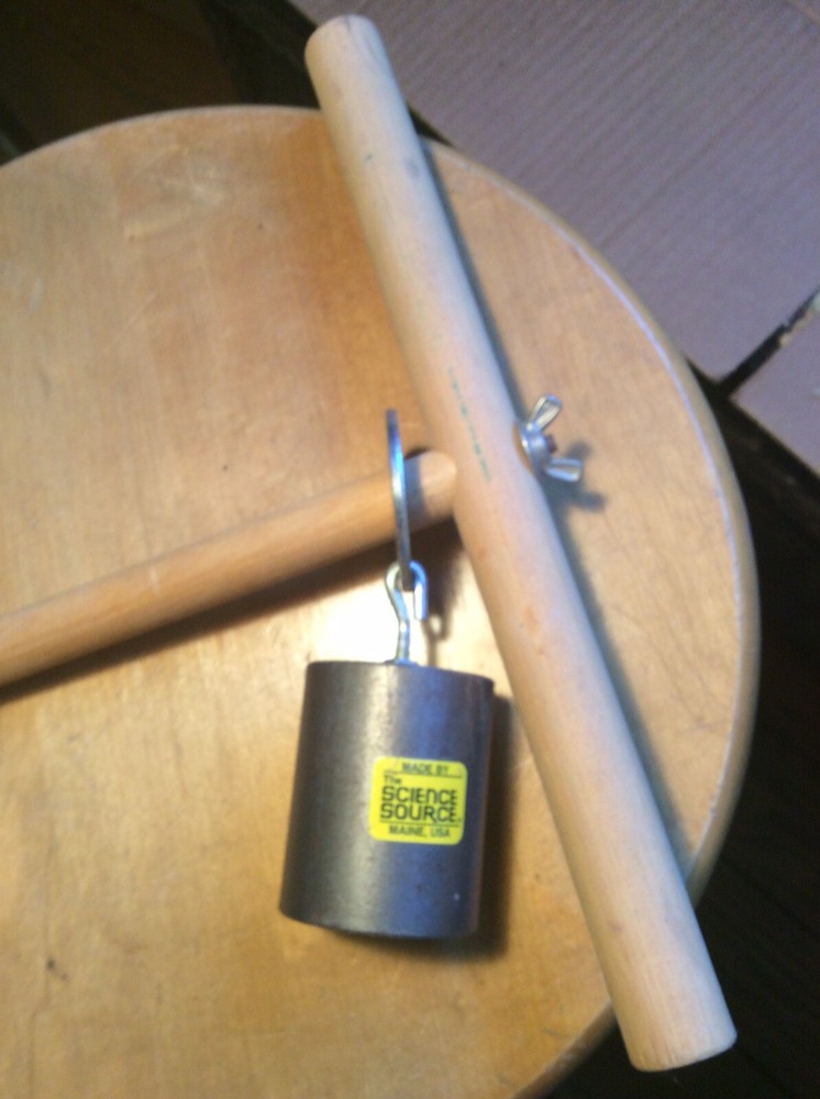 Science Source Wood / Metal Teaching Weight - Very Good
