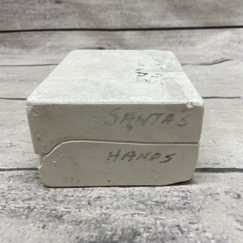 Ceramic Slip Casting Mold Santa Hands Albertas