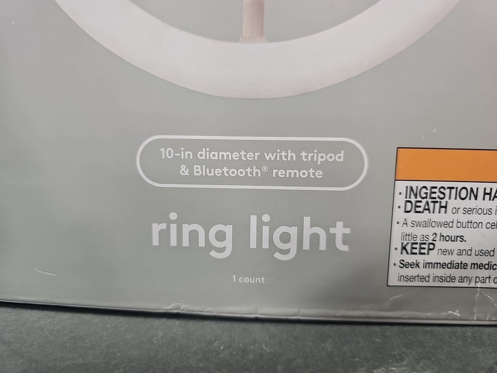 Ring Light with Tripod - heyday Stone White,