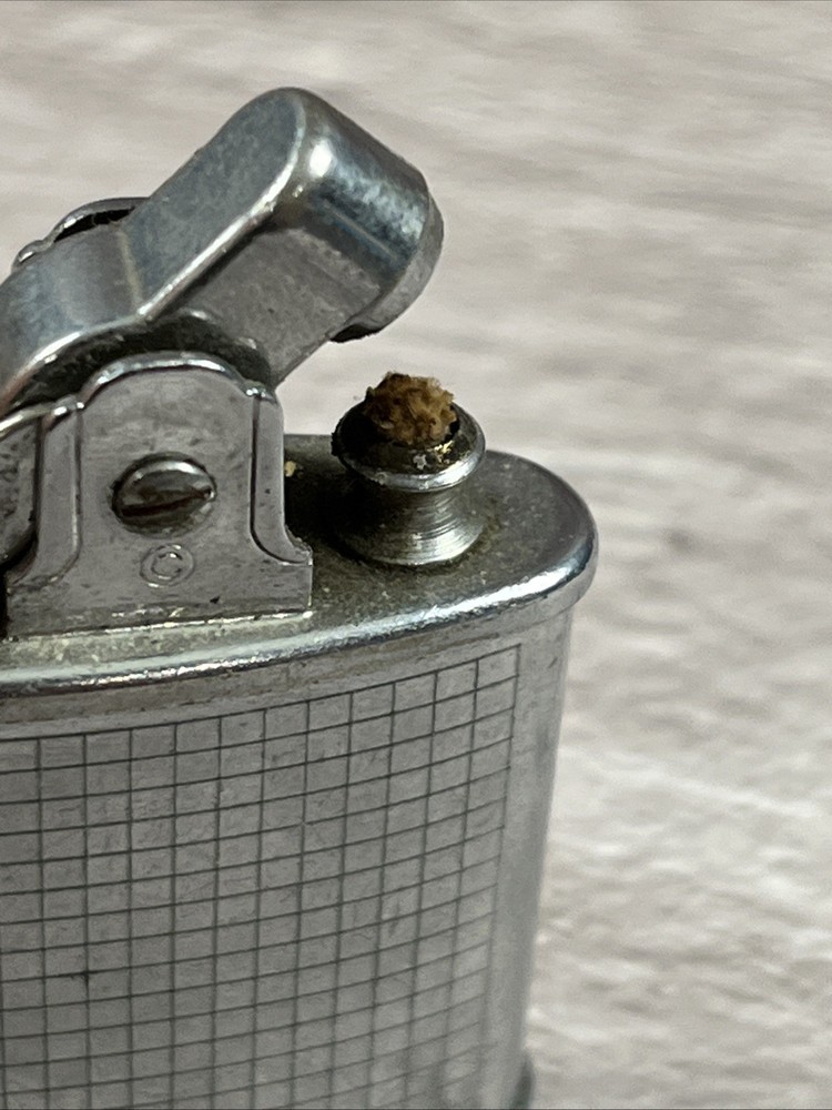 Ronson Princess Silver Tone Lighter Untested