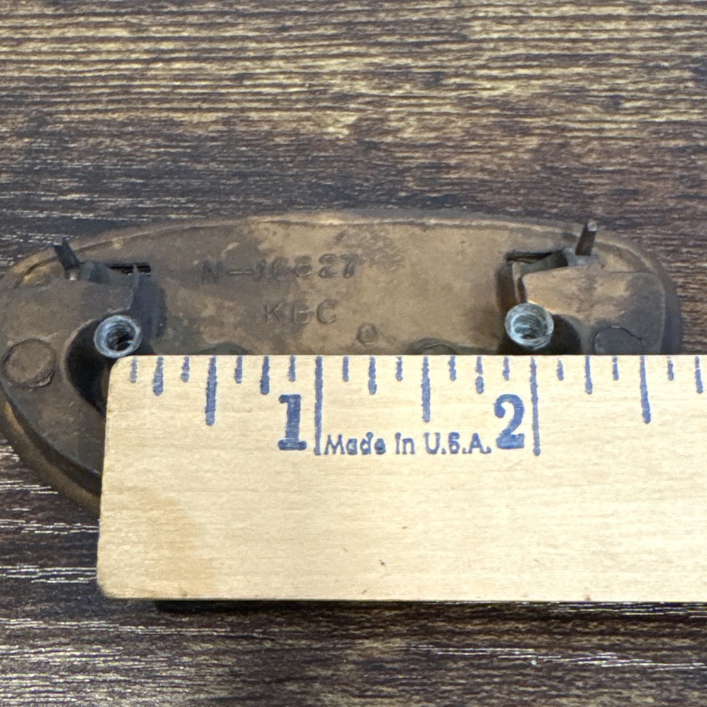 Drexel Passage Drawer Pull Handle Campaign Brass KBC N-16827 Replacement MCM