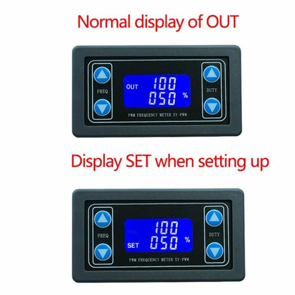 PWM Pulse Frequency Duty Cycle Square Wave GL Signal Generator Module Adjustable