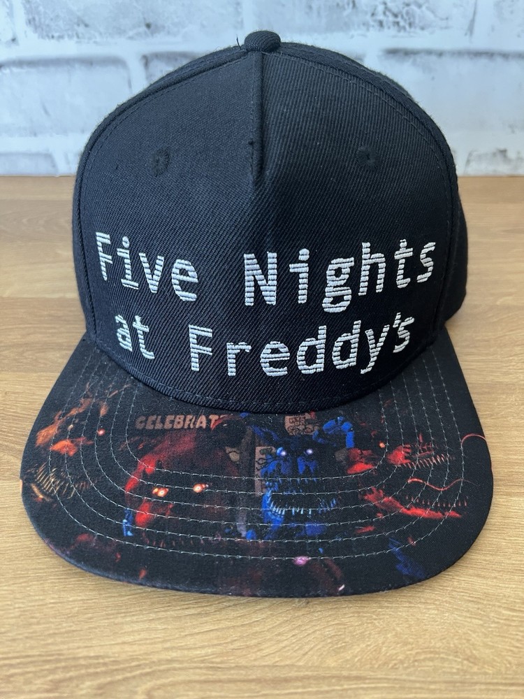 Five Nights At Freddy's Licensed Embroidered Hat Cap Snapback Adjustable 2016