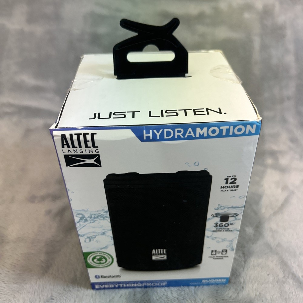 Altec Lansing - HydraMotion Wireless Bluetooth Speaker- LED & Strobe Light