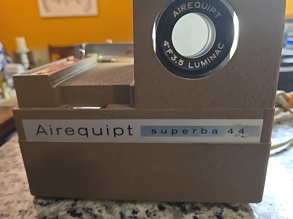 Airequipt Superba 44 Slide Projector Fan And Light Work, MISSING Light Cover
