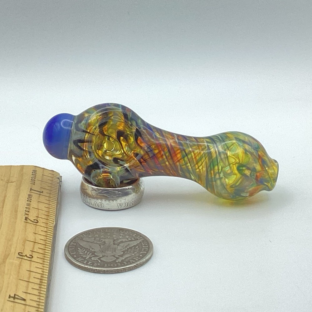 Glass Pipe Borosilicate RamblezMarblez Wrap & Rake