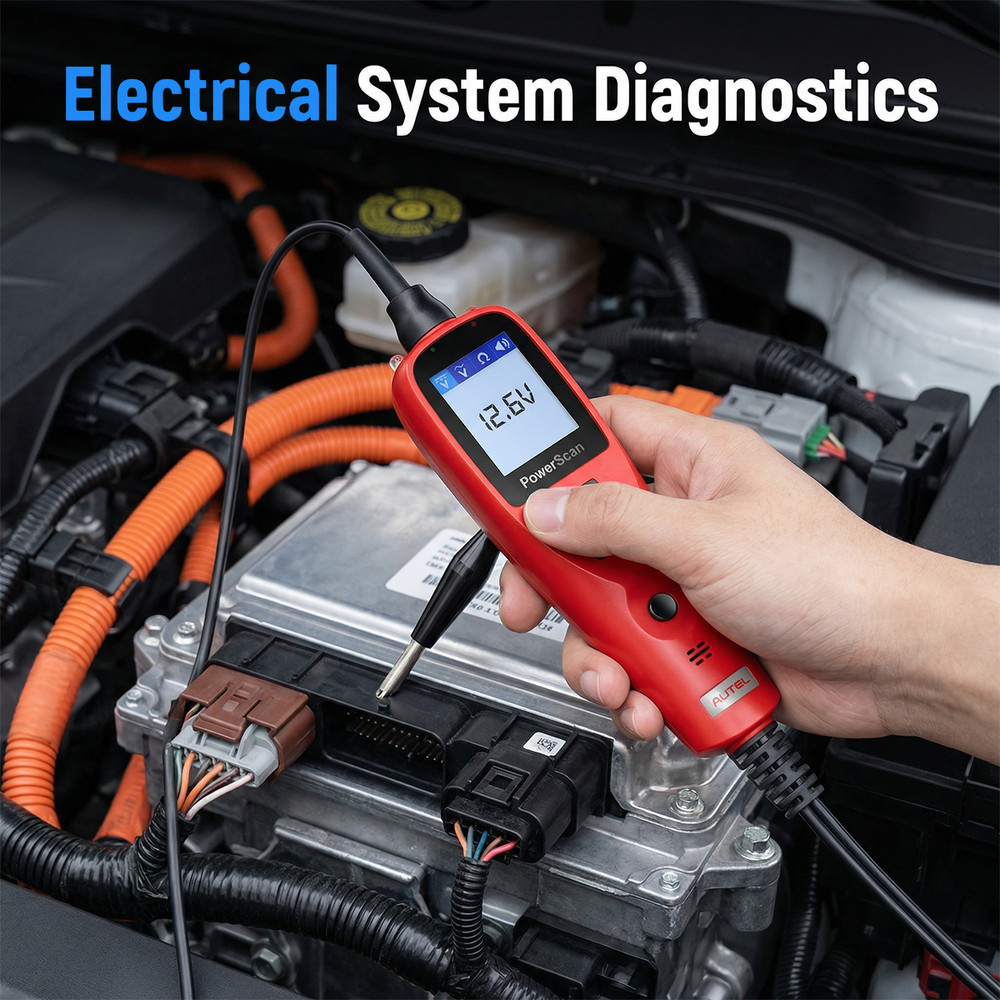 Original Autel PowerScan PS100 Electric System Diagnosis Circuit Battery Tester