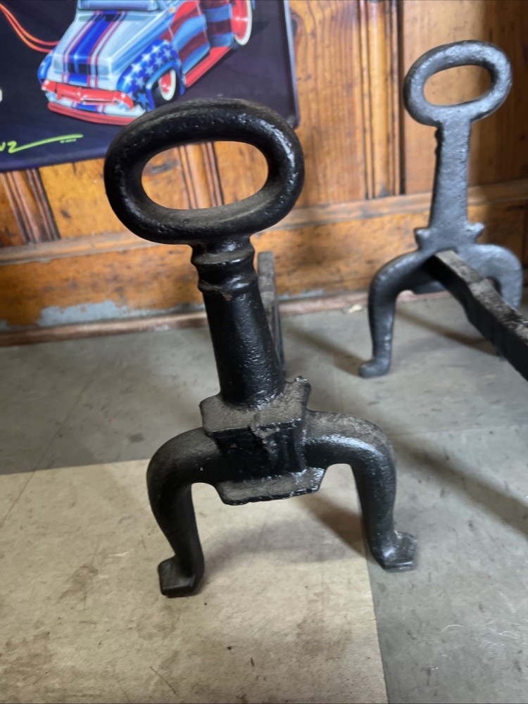 Vintage Fireplace Wood Holder Set