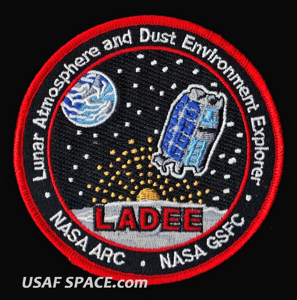 LADEE Lunar Atmosphere and Dust Environment Explorer NASA SATELLITE SPACE PATCH