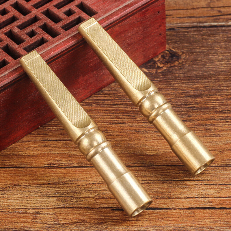 Classic Built-in Filter Brass Cigarette Holder Portable Cigarette Holder US
