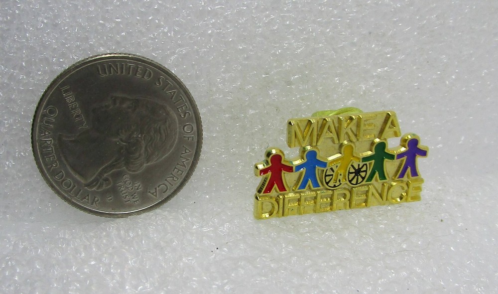 Make A Difference Pin