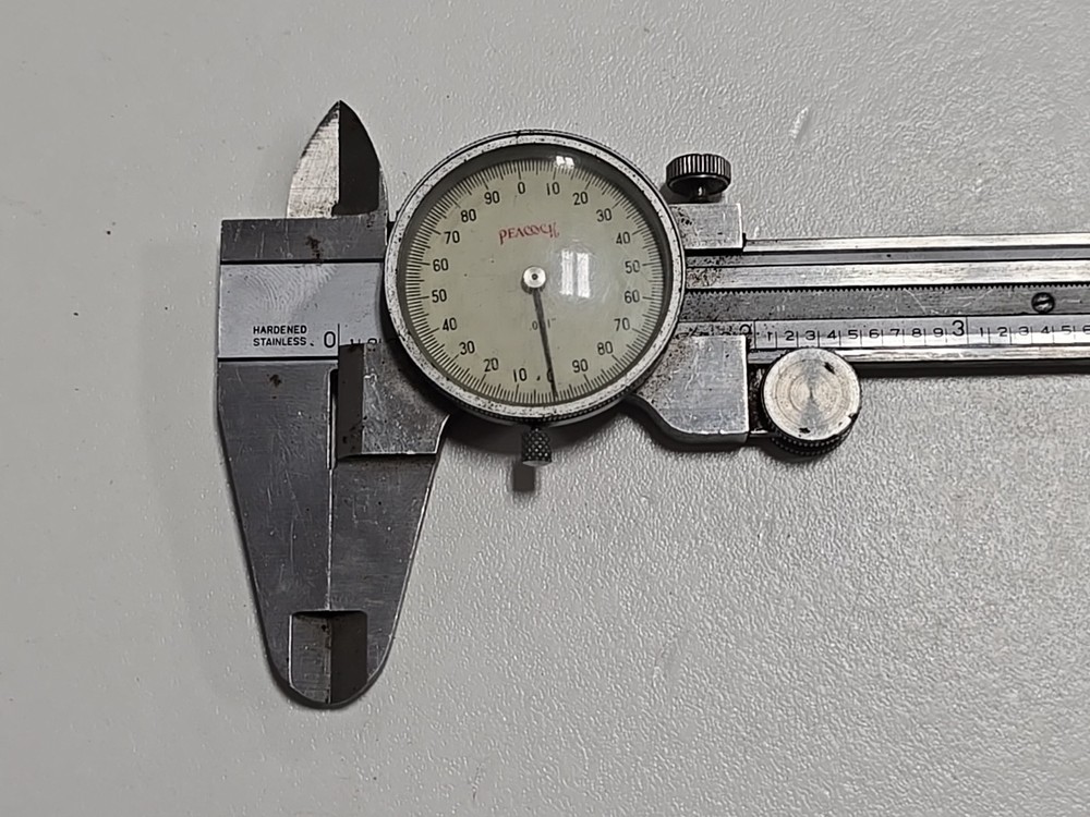 Peacock 6" Dial Calipers Japan