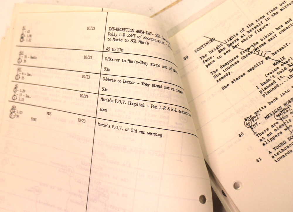 Production Script film Screenplay Cold Heaven by Brian Moore