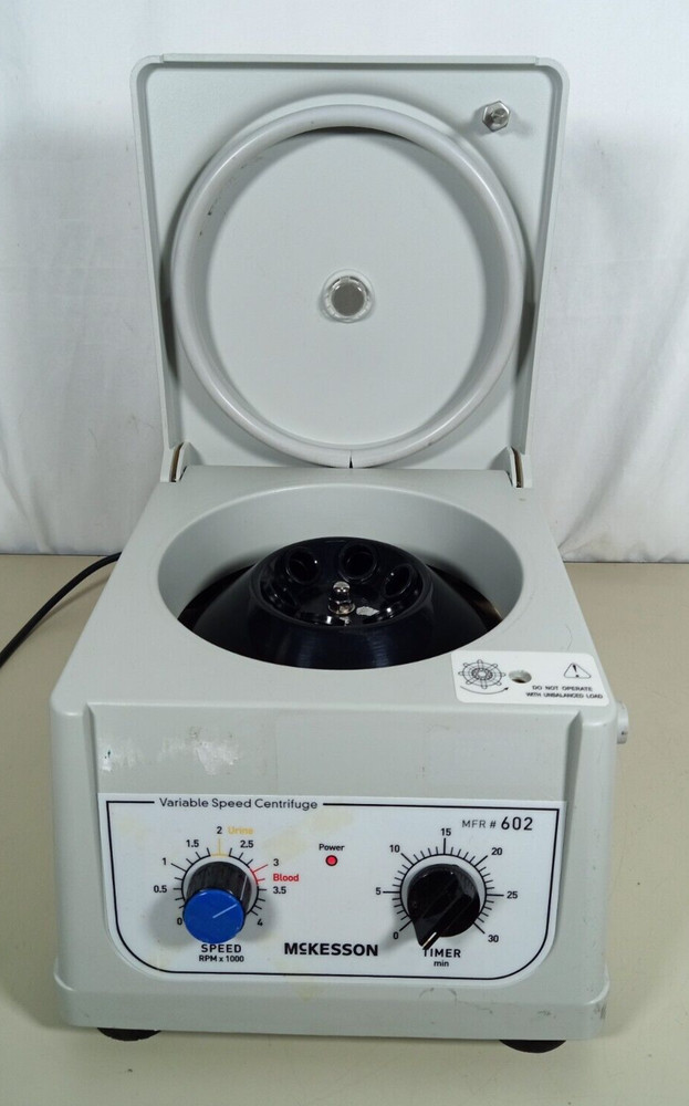 McKesson Centrifuge 602 PowerSpin LX C856 Unico Fixed Angle Variable Speed