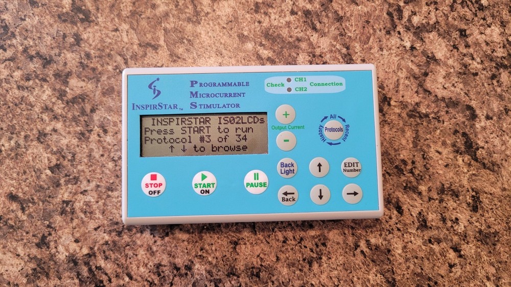 Inspirstar Frequency Specific Microcurrent Stimulator IS02LCDs FSM