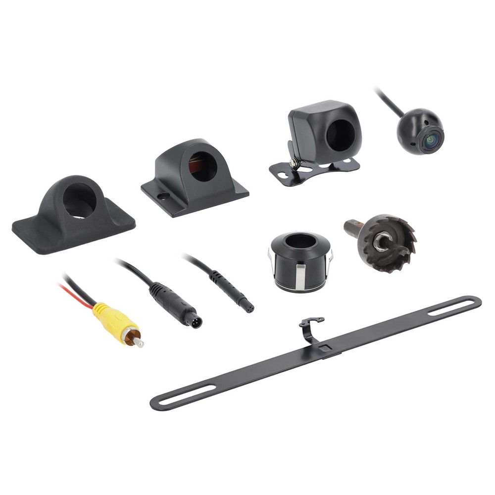 TE-5MSC Wired Universal Multi-Mount Vehicle Camera System, Eyeball Camera