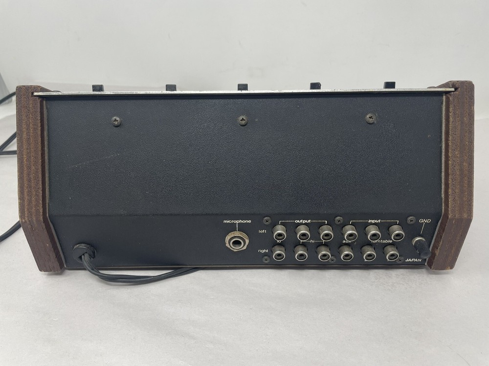 Herald Electronics Stereo Disco Mixer RA-88A - Powers on - Untested - For Parts