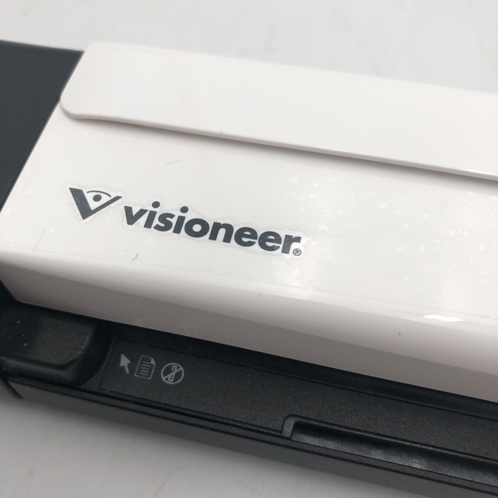 USED Visioneer RoadWarrior 3 Simplex Mobile Document Scanner POWERS ON READ E