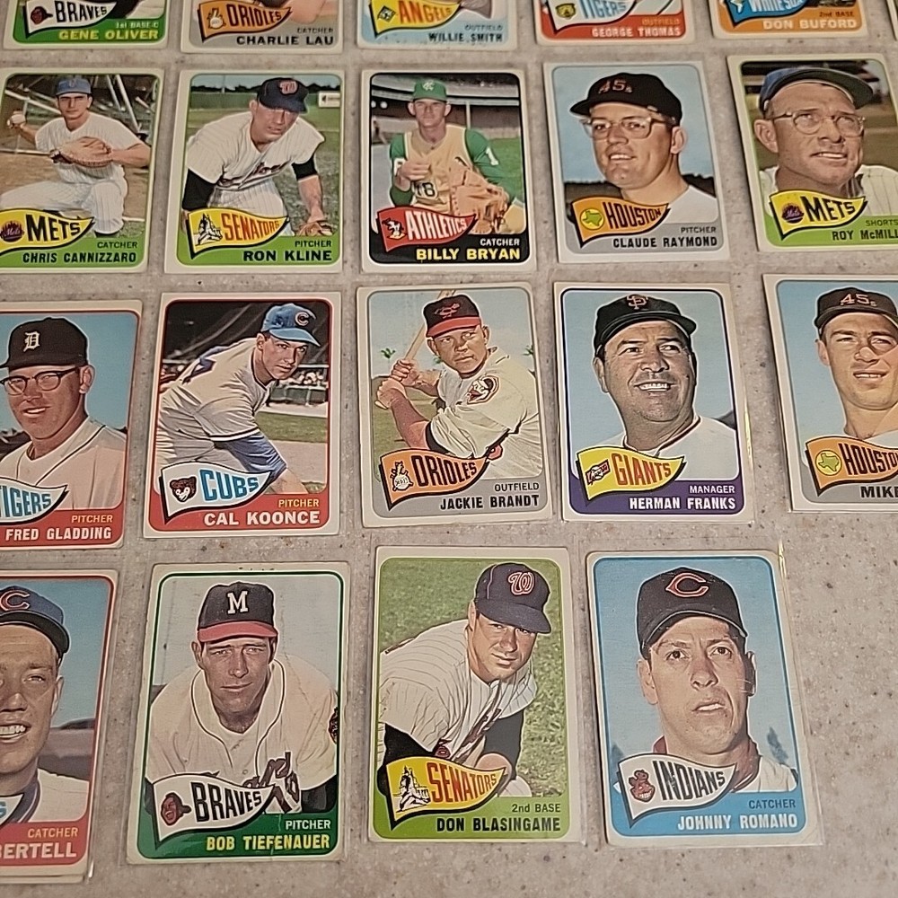 1965 Topps Baseball Your Choice