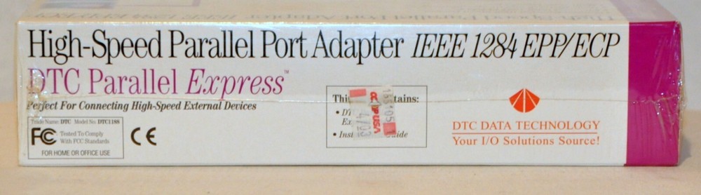 DTC Parallel Express – High Speed Parallel Port Adapter – IEEE 1284 EPP/ECP - NE