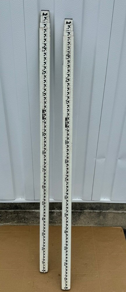 Lot of 2 Topcon 5 Meter Barcode 930040