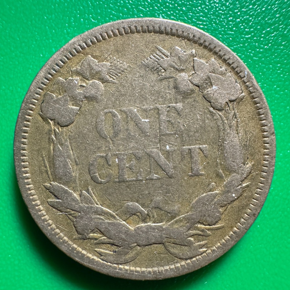 1858 LL Flying Eagle Cent C128