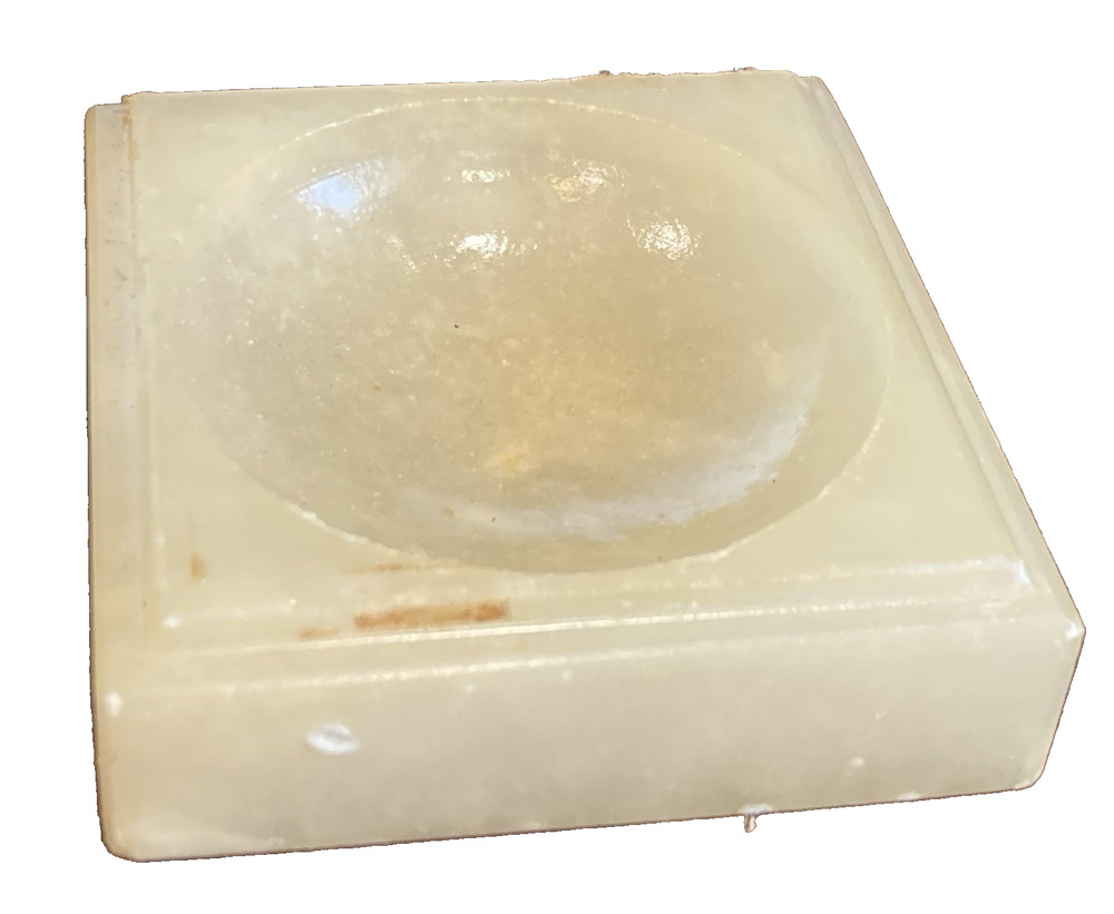 Carved Stone Alabaster Ashtray