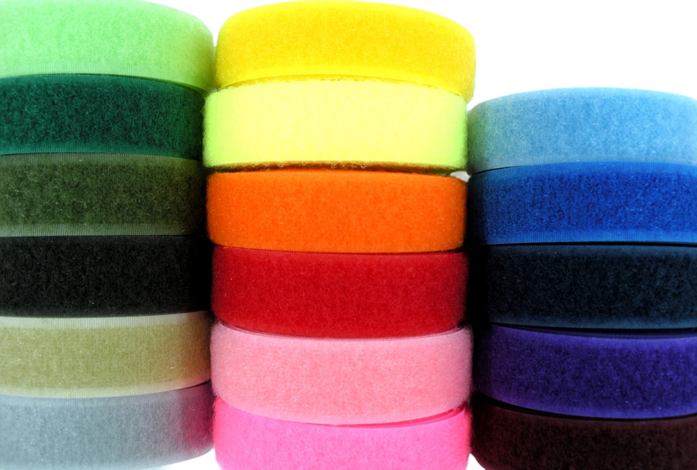 3/4" Colored Hook and Loop Closure Sew-On Style 2 Yards 17 Colors