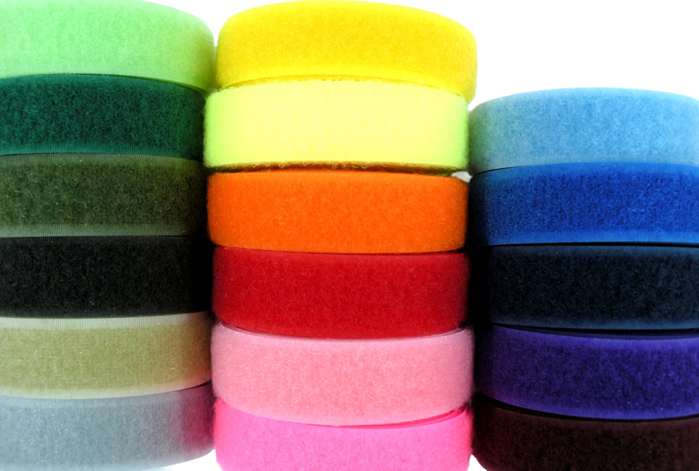 3/4" Colored Hook and Loop Closure Sew-On Style 5 Yards 17 Colors