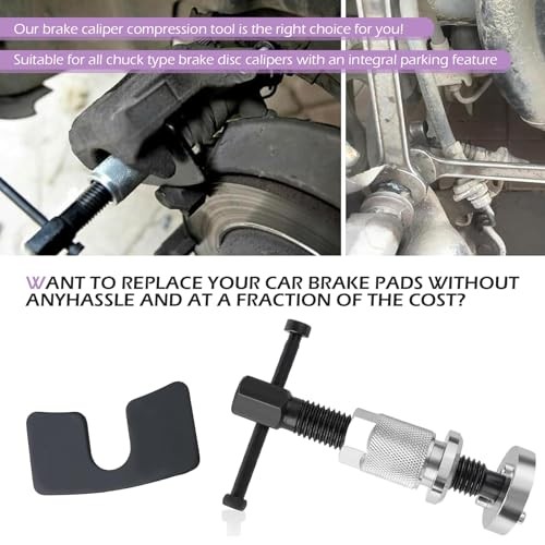 Pack-1 Brake Caliper Compression Tool, Heavy Duty Brake Caliper Tool with