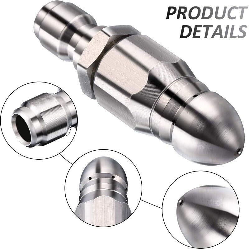 1/4" Quick Connect Stainless Nozzle Set