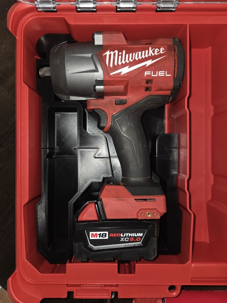 Milwaukee 1/2 Impact - Custom Packout Insert RIGHT SIDE