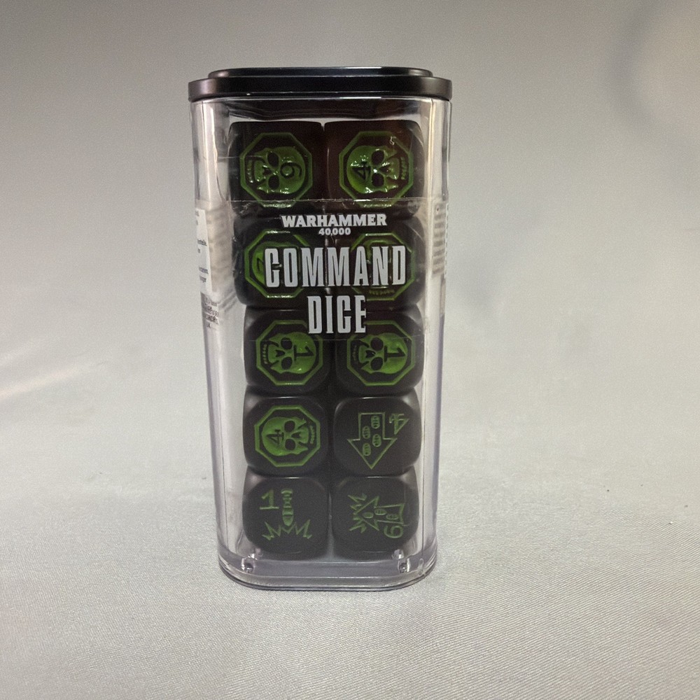 40k Command Dice Set - Warhammer 40k OOP Games Workshop Gw Citadel