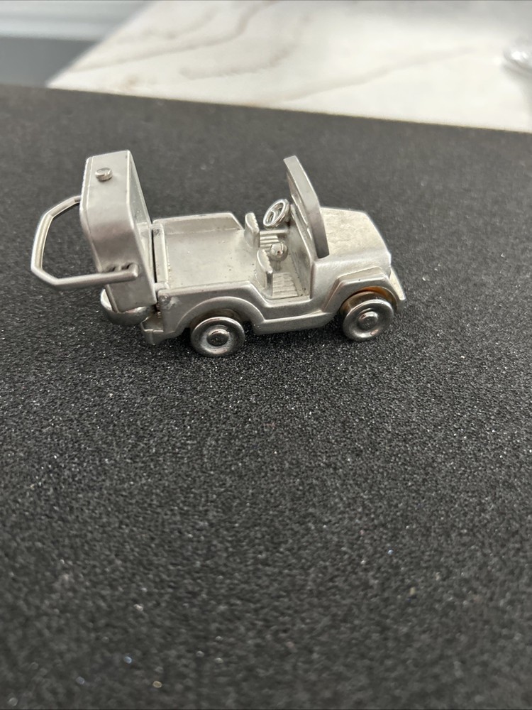Miniature Golf Cart Clock