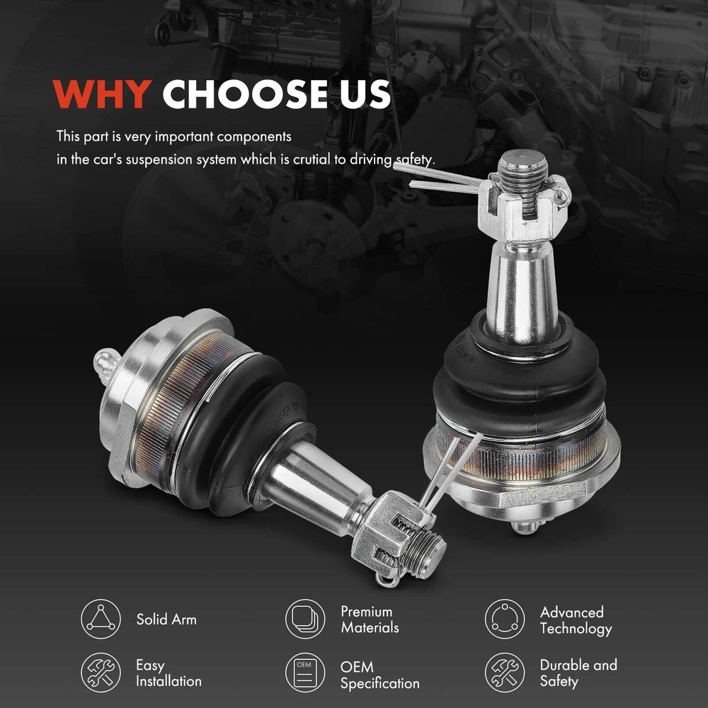 2Pcs Front Upper Side Ball Joint for Dodge Durango Jeep Grand Cherokee 2011-2015