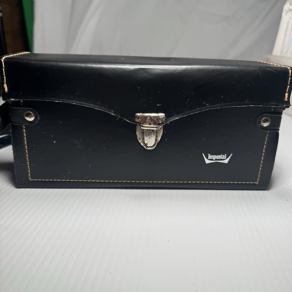 Imperial Insta Cube Camera Kit In Leather Camera Bag