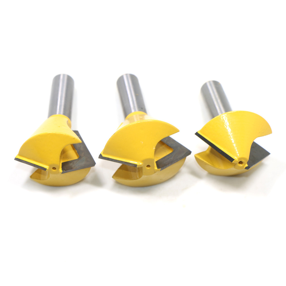3 Bit Bird's Mouth Router Bit Set - 1/2" Shank