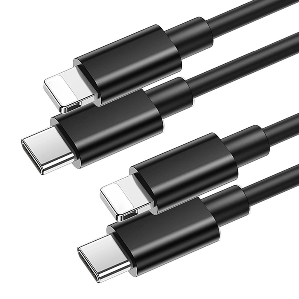 2 Pack USB-C to IPhone Cable Fast Charge Type C Charging Cord Rapid Sync Charger