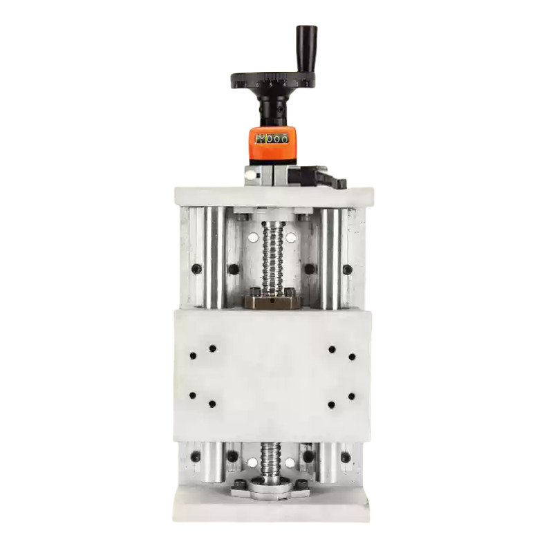 Manual Linear Rail Guide Slide Stage Table Handwheel Ball Screw Motion Actuator